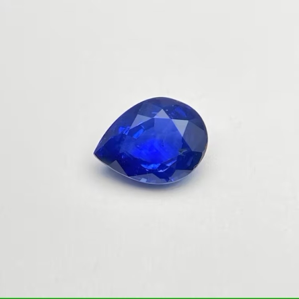 Blue Sapphire-Pear 1.10 cts_1